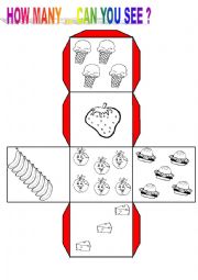 English Worksheet: how many.... can you see ?