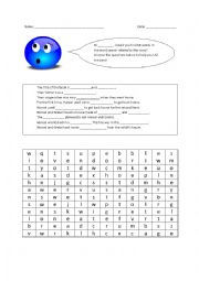 Hansel & Gretel word search