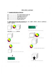 English Worksheet: THERE IS / THERE ARE - FURNITURE - PREPOSITIONS