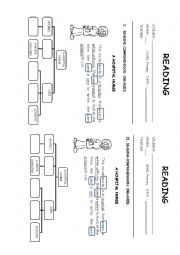 English Worksheet: Reading: organize