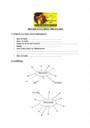 English Worksheet: Shakespeare in Love