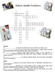 English Worksheet: Health Problems
