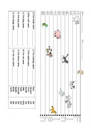 English Worksheet: Ordinal numbers (first, second. third etc)