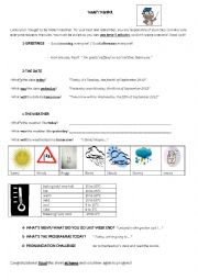 English Worksheet: todays teacher