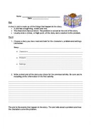 English Worksheet: Plot