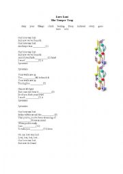 English Worksheet: No love lost