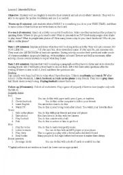 English Worksheet: Lesson on Hobbies with Handouts for Multiple Levels!