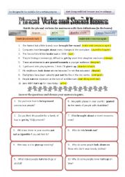 Part IV. Phrasal Verbs - talking about social issues