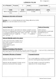 English Worksheet: Dinner out