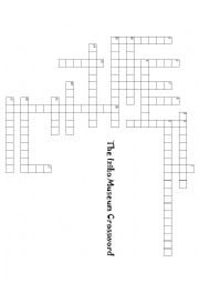 English Worksheet: Iziko Museum Crossword 