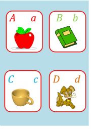 ABC flash cards