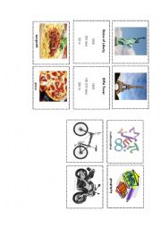 English Worksheet: Comparative cards Part 3