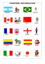 Countries and nationalities