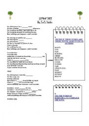 English Worksheet: lemon tree