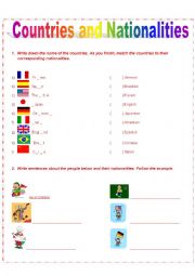 Countires and Nationalities