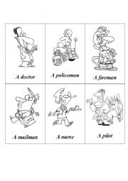 English Worksheet: Occupations. Part 1