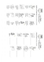 English Worksheet: occupations