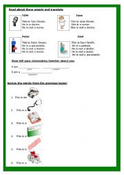 English Worksheet: Medical English (4/8)