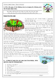 The Past Simple Tense - Practice