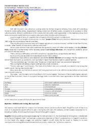English Worksheet: Five Myths about British Food