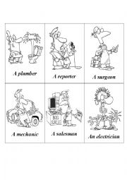 English Worksheet: Occupations. Part 3