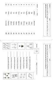 Numbers and there is & there are