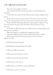 English Worksheet: 3rd secondary review