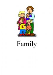 English Worksheet: Family