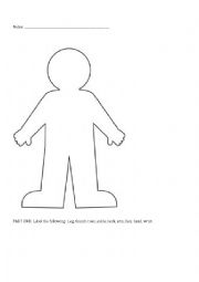 English Worksheet: Parts of the body quiz-LEP