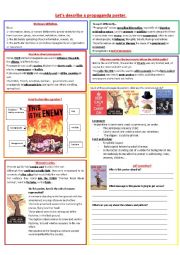 English Worksheet: World War II propaganda