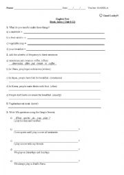 Test : Unit 9-12 Intro Interchange