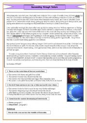 English Worksheet: Fasting for the first time