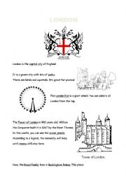 English Worksheet: London