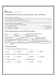 English Worksheet: Have / Get something done