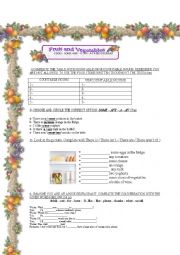 English Worksheet: COUNTABLE AND UNCOUNTABLE NOUNS- SOME-ANY-A-A