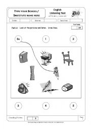 exercise of vocabulary