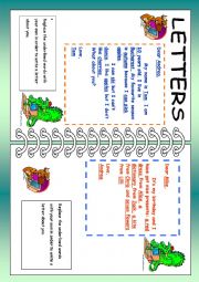 English Worksheet: Letters