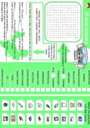 English Worksheet: All about computers