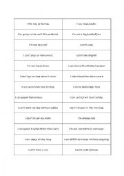 English Worksheet: agreeing so, too, neither, either