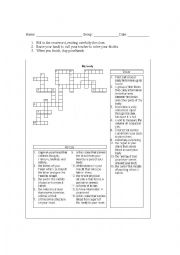 English Worksheet: MY BODY