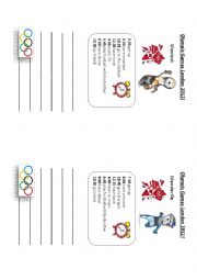 Mascots Olympic Games 