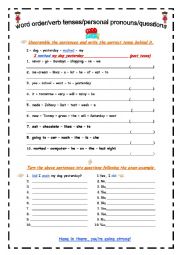 English Worksheet: elementary