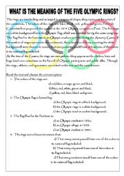 What is the meaning of the Olympic rings?