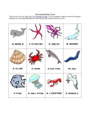 English Worksheet: memory game