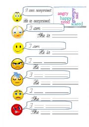 English Worksheet: MOODS