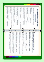 Prepositions of Time and Connectors