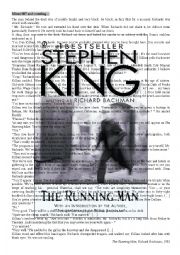 The Running Man - Written Comprehension