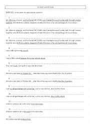 English worksheet: writing questions_ dr jekyll and mr Hyde