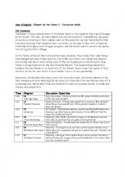 English worksheet: Cheaper by the Dozen 2 - Discussion Guide