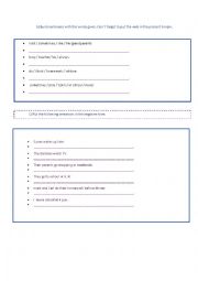 English worksheet: simple present and daily routines